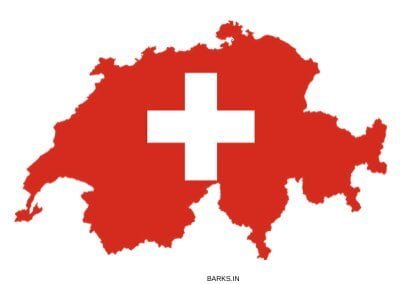 Swiss Map with coat of arms